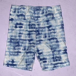 Light blue and white Spandex, haven’t worn in 2+ years